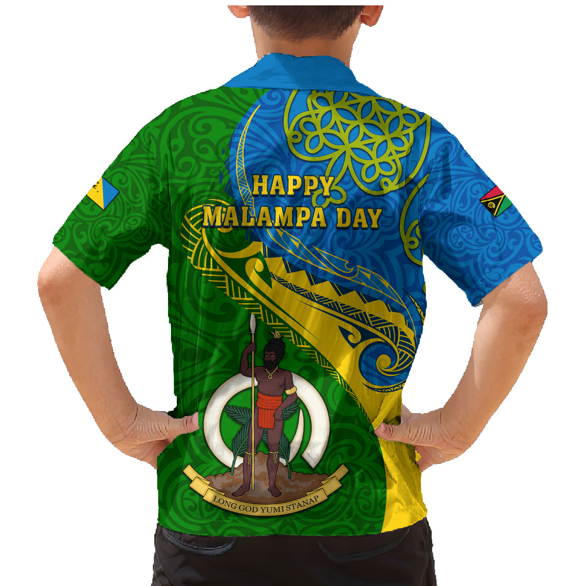 Malampa Day Family Matching Mermaid Dress and Hawaiian Shirt Sand Drawing Vanuatuan Pattern LT05 - Polynesian Pride