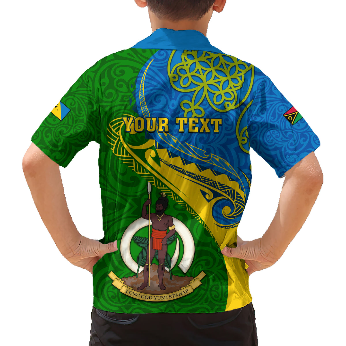 personalized-malampa-day-kid-hawaiian-shirt-sand-drawing-vanuatuan-pattern
