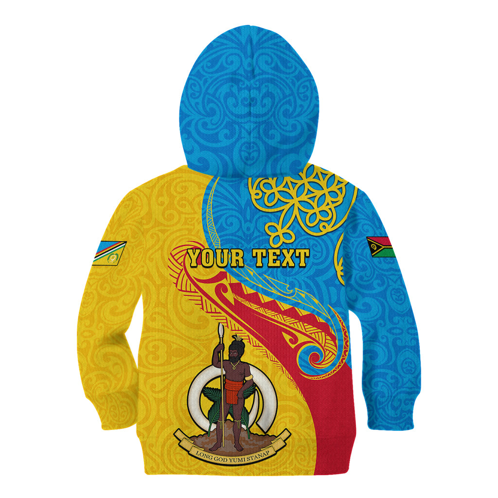 Personalized Torba Day Kid Hoodie Sand Drawing Vanuatuan Pattern LT05 - Polynesian Pride