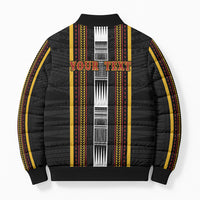 Personalised Salelologa Samoa Bomber Puffer Jacket Samoan Tribal Pattern LT05 - Polynesian Pride