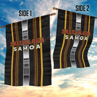 Salelologa Samoa Garden Flag Samoan Tribal Pattern LT05 - Polynesian Pride