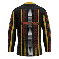 Personalised Salelologa Samoa Hockey Jersey Samoan Tribal Pattern LT05 - Polynesian Pride