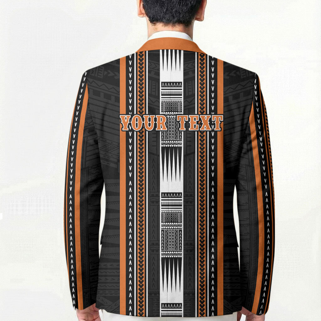 Personalised Vaitele Samoa Blazer Samoan Tribal Pattern LT05 - Polynesian Pride