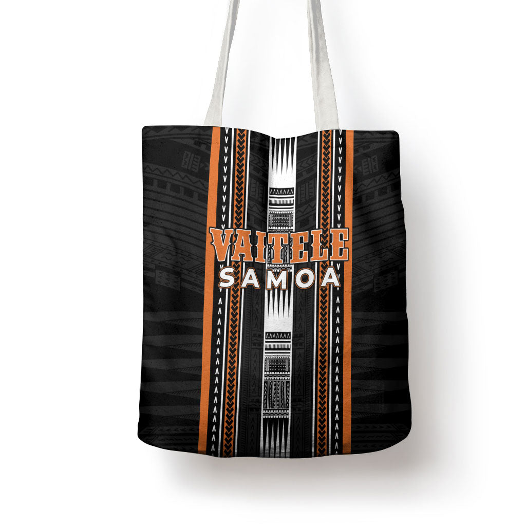 Vaitele Samoa Tote Bag Samoan Tribal Pattern LT05 - Polynesian Pride
