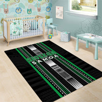 Siusega Samoa Area Rug Samoan Tribal Pattern LT05 - Polynesian Pride