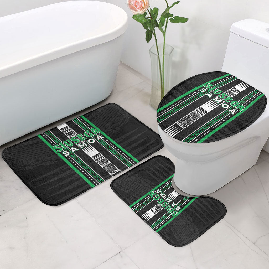 Siusega Samoa Bathroom Set Samoan Tribal Pattern LT05 - Polynesian Pride
