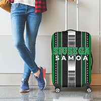 Siusega Samoa Luggage Cover Samoan Tribal Pattern LT05 - Polynesian Pride