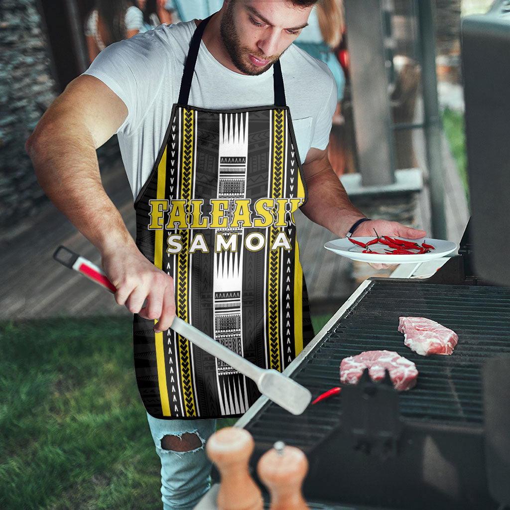 Faleasiu Samoa Apron Samoan Tribal Pattern LT05 - Polynesian Pride