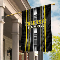 Faleasiu Samoa Garden Flag Samoan Tribal Pattern LT05 House Flag Yellow - Polynesian Pride