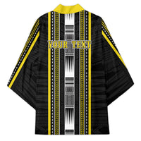 Personalised Faleasiu Samoa Kimono Samoan Tribal Pattern LT05 - Polynesian Pride