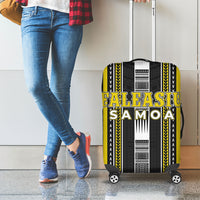 Faleasiu Samoa Luggage Cover Samoan Tribal Pattern LT05 - Polynesian Pride
