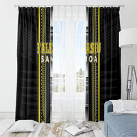 Faleasiu Samoa Window Curtain Samoan Tribal Pattern LT05 - Polynesian Pride