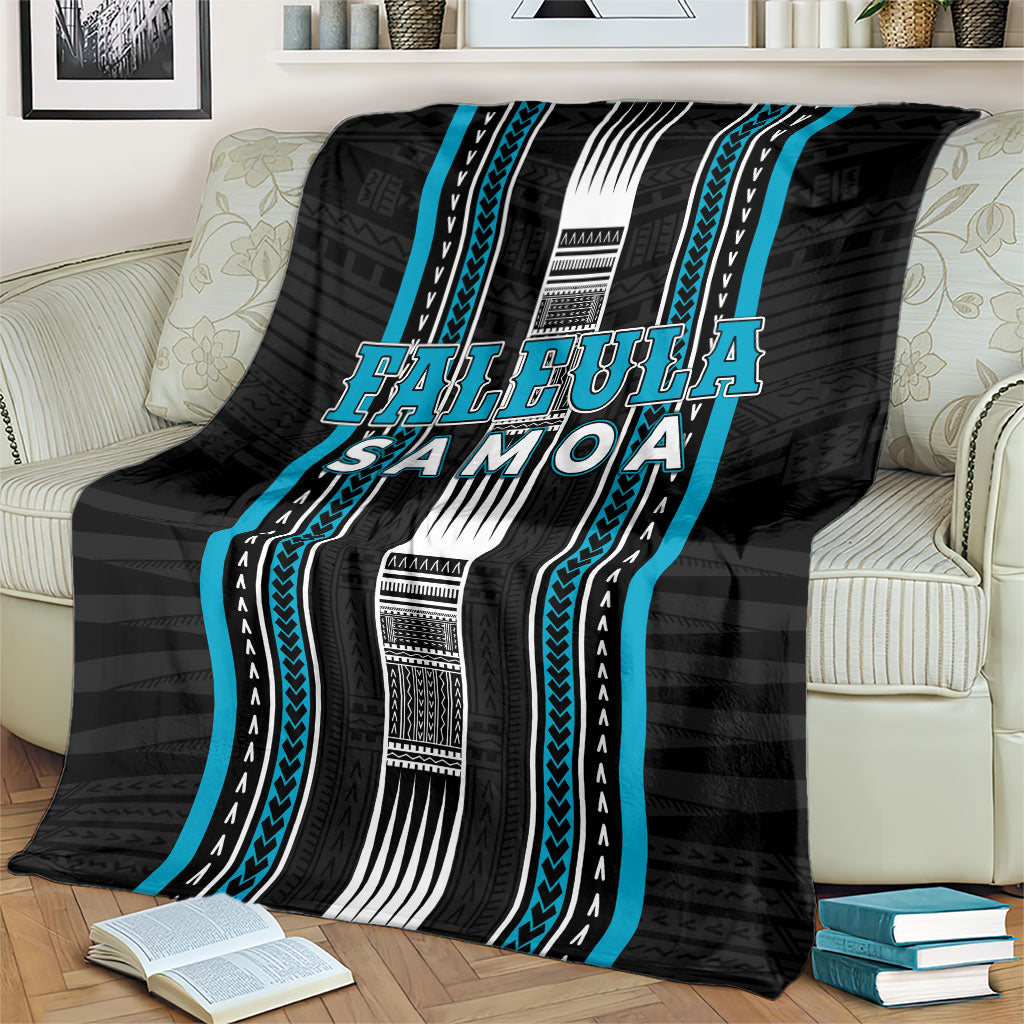 Faleula Samoa Blanket Samoan Tribal Pattern LT05 - Polynesian Pride