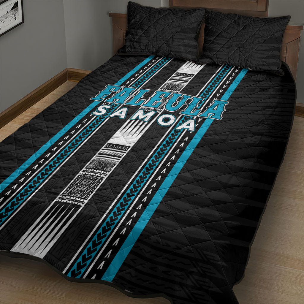 Faleula Samoa Quilt Bed Set Samoan Tribal Pattern LT05 - Polynesian Pride