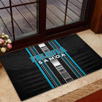 Faleula Samoa Rubber Doormat Samoan Tribal Pattern LT05 - Polynesian Pride
