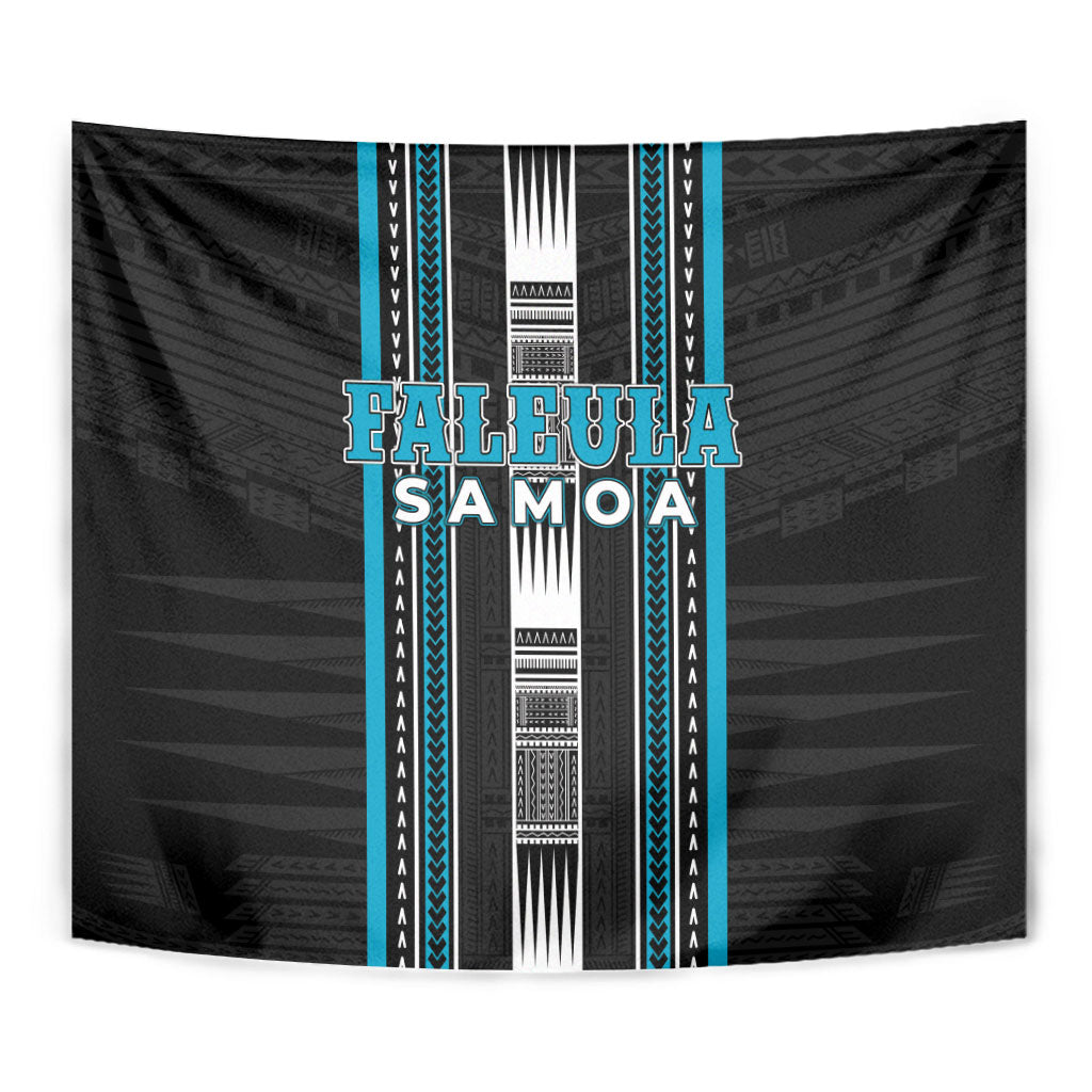 Faleula Samoa Tapestry Samoan Tribal Pattern LT05 - Polynesian Pride