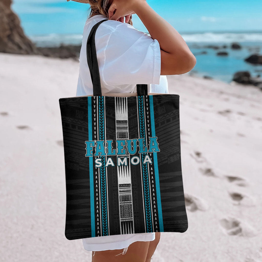 Faleula Samoa Tote Bag Samoan Tribal Pattern LT05 - Polynesian Pride