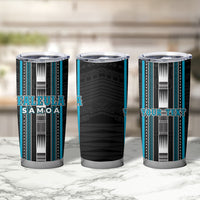 Personalised Faleula Samoa Tumbler Cup Samoan Tribal Pattern LT05 - Polynesian Pride