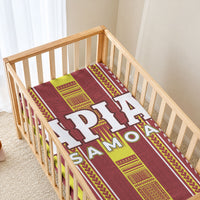 Apia Samoa Baby Bed Cover Samoan Tribal Pattern LT05 - Polynesian Pride