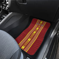 Personalised Apia Samoa Car Mats Samoan Tribal Pattern LT05 - Polynesian Pride