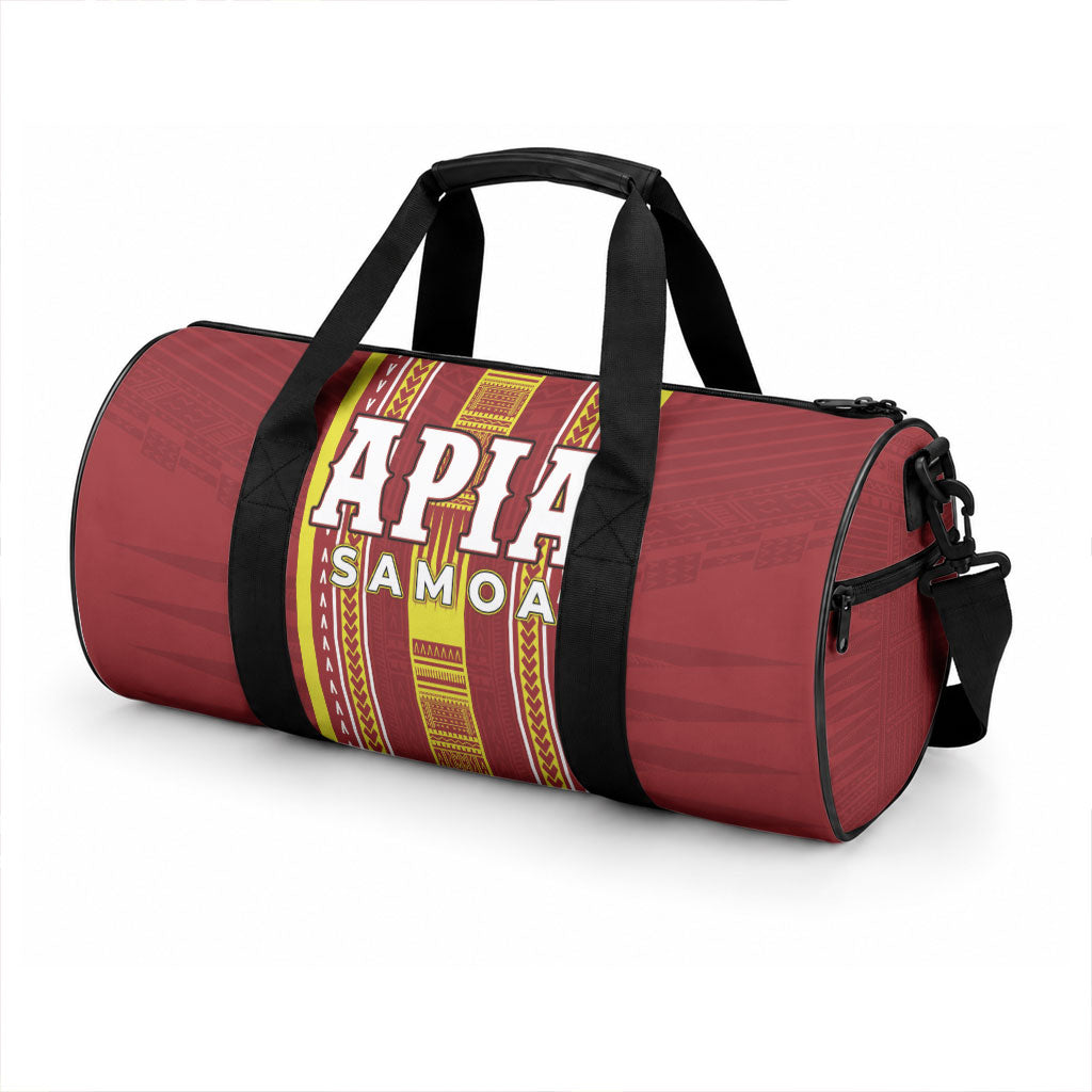 Apia Samoa Duffle Bag Samoan Tribal Pattern LT05 - Polynesian Pride