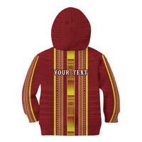 Personalised Apia Samoa Kid Hoodie Samoan Tribal Pattern LT05 - Polynesian Pride
