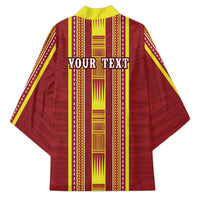Personalised Apia Samoa Kimono Samoan Tribal Pattern LT05 - Polynesian Pride