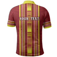 Personalised Apia Samoa Polo Shirt Samoan Tribal Pattern LT05 - Polynesian Pride