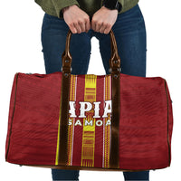Apia Samoa Travel Bag Samoan Tribal Pattern LT05 Red - Polynesian Pride