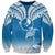 FSM Yap Constitution Day Sweatshirt Polynesian Batoids LT05 Unisex Blue - Polynesian Pride
