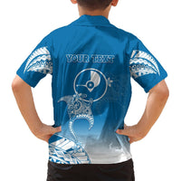 Personalised FSM Yap Constitution Day Hawaiian Shirt Polynesian Batoids LT05 - Polynesian Pride