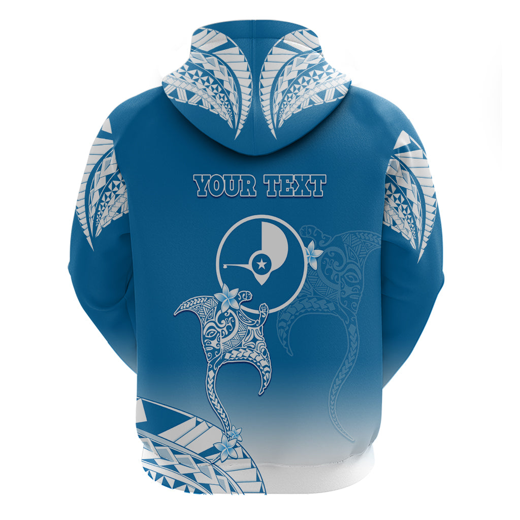 Personalised FSM Yap Constitution Day Hoodie Polynesian Batoids LT05 - Polynesian Pride