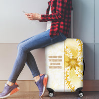 Polynesia Luggage Cover Bahai Faith Symbol LT05 - Polynesian Pride