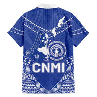 Northern Mariana Islands Family Matching Summer Maxi Dress and Hawaiian Shirt Chamorro Warrior Tribal Pattern LT05 - Polynesian Pride