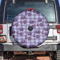 Purple Palaka Hawaii Spare Tire Cover Hawaiian Lehua Blossoms LT05 Purple - Polynesian Pride