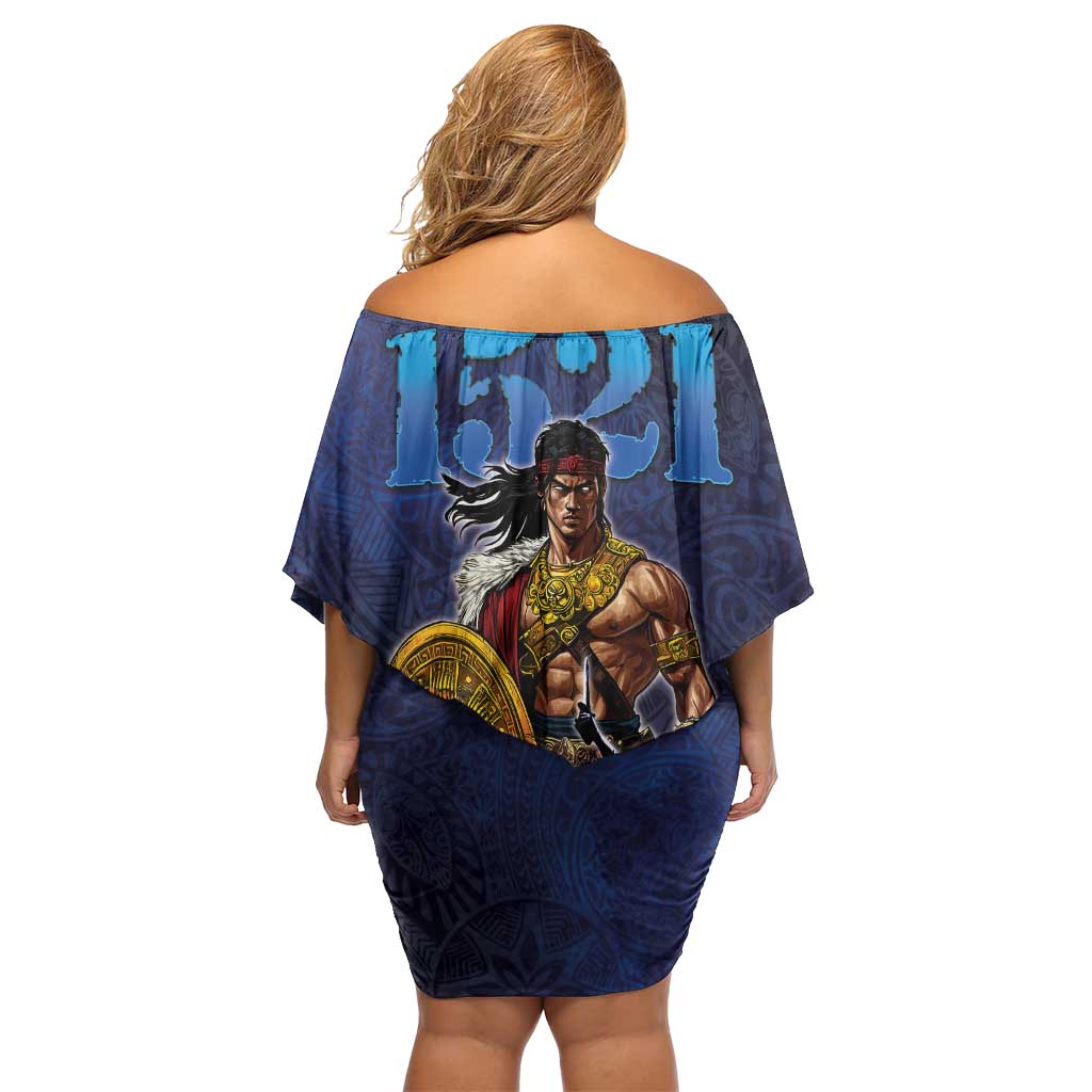 Philippines The First Hero Family Matching Off Shoulder Short Dress and Hawaiian Shirt Lapu Lapu Know Your Roots LT05 - Polynesian Pride