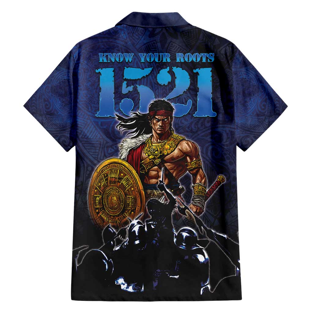 Philippines The First Hero Family Matching Short Sleeve Bodycon Dress and Hawaiian Shirt Lapu Lapu Know Your Roots LT05 - Polynesian Pride