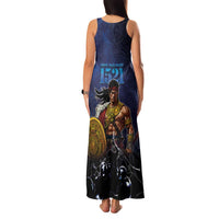 Philippines The First Hero Family Matching Tank Maxi Dress and Hawaiian Shirt Lapu Lapu Know Your Roots LT05 - Polynesian Pride