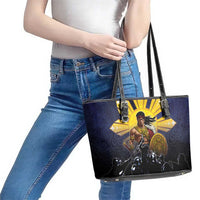 Philippines The First Hero Leather Tote Bag Lapu Lapu Know Your Roots