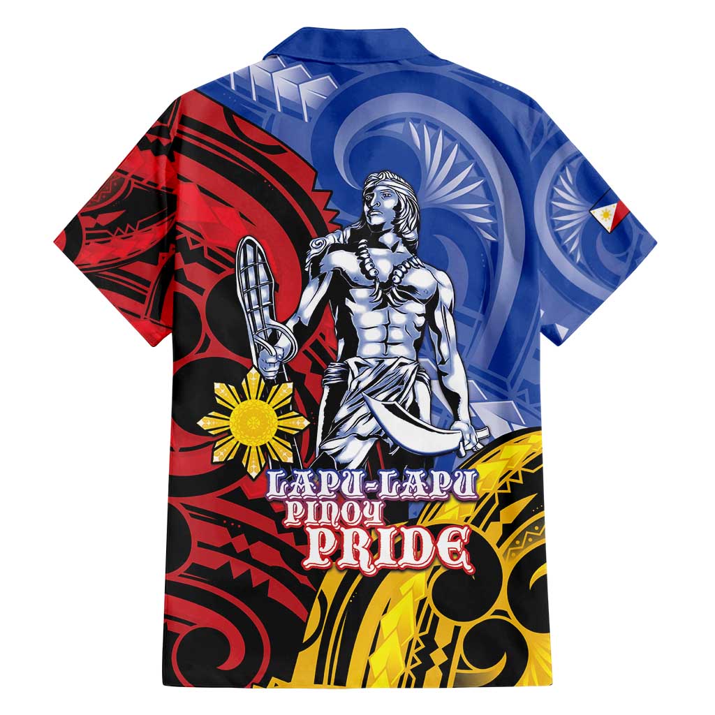 Philippines Lapu-Lapu Family Matching Long Sleeve Bodycon Dress and Hawaiian Shirt Proud Of My King LT05 - Polynesian Pride