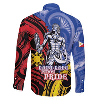 Philippines Lapu-Lapu Family Matching Off Shoulder Maxi Dress and Hawaiian Shirt Proud Of My King LT05 - Polynesian Pride