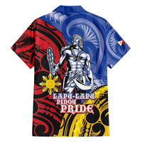 Philippines Lapu-Lapu Family Matching Off Shoulder Short Dress and Hawaiian Shirt Proud Of My King LT05 - Polynesian Pride