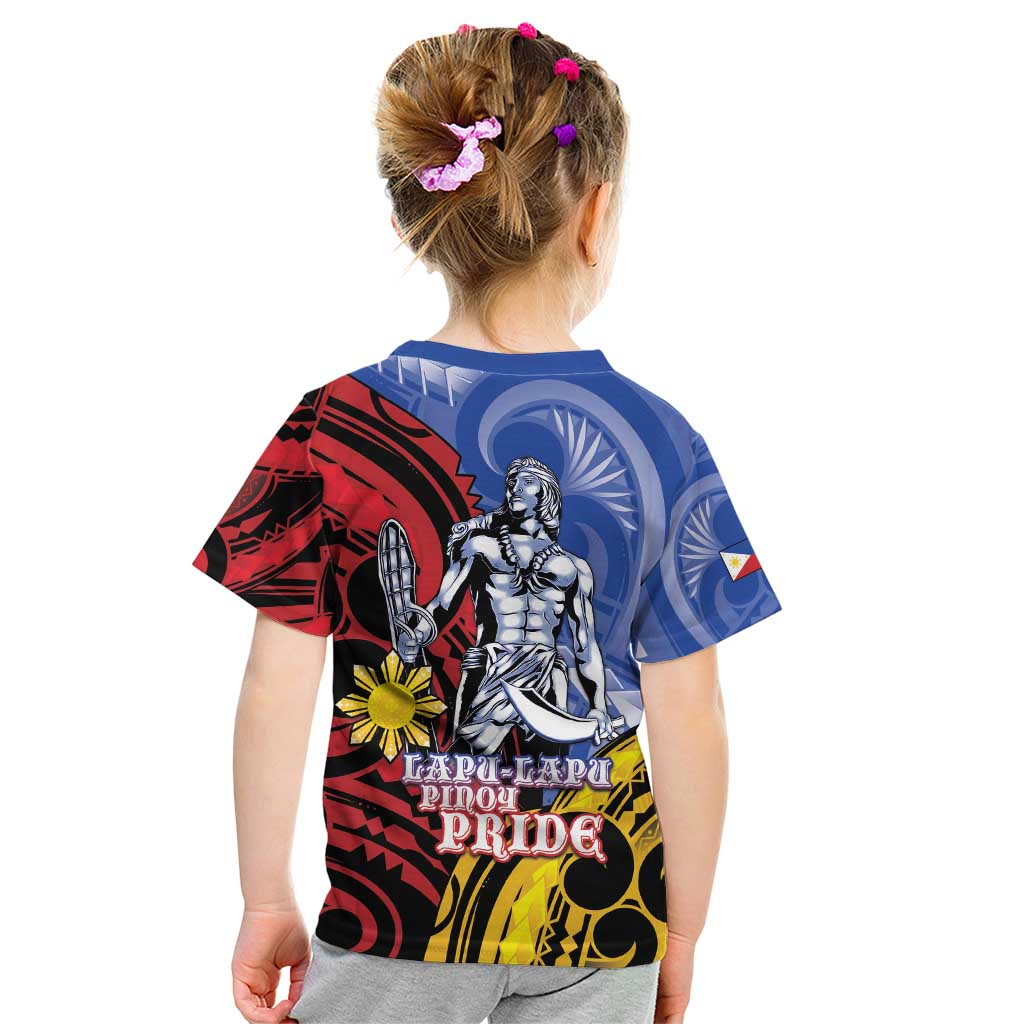 Philippines Lapu-Lapu Kid T Shirt Proud Of My King LT05 - Polynesian Pride