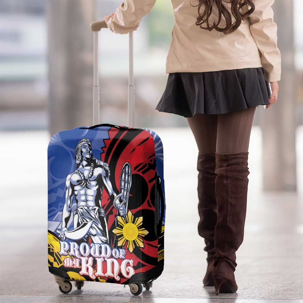 Philippines Lapu-Lapu Luggage Cover Proud Of My King