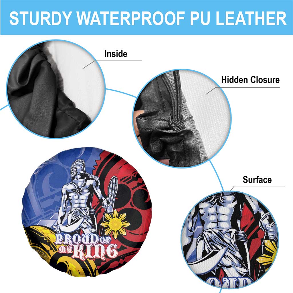 Philippines Lapu-Lapu Spare Tire Cover Proud Of My King