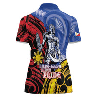 Philippines Lapu-Lapu Women Polo Shirt Proud Of My King