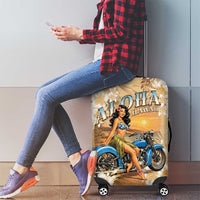 Aloha Hawaii Biker Luggage Cover Ride To Paradise LT05 - Polynesian Pride