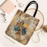 Aloha Hawaii Biker Tote Bag Ride To Paradise