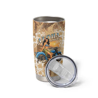 Aloha Hawaii Biker Tumbler Cup Ride To Paradise LT05 - Polynesian Pride
