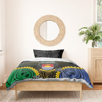 South Sea Islanders And Gilbert Islands Bedding Set Kanakas Polynesian Pattern
